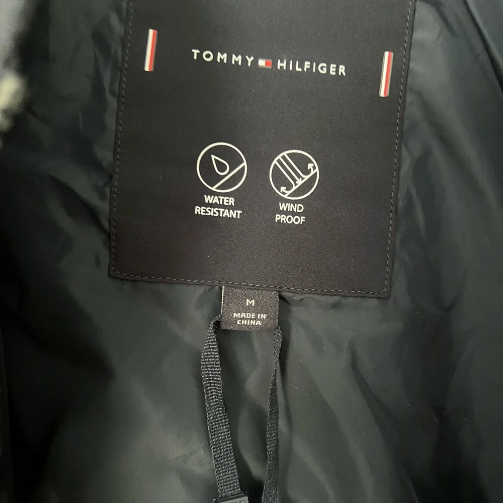 Tommy Hilfiger Men's Blue Bomber Jacket
